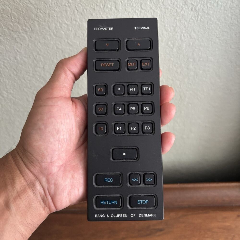 Bang & Olufsen Beomaster Terminal Remote Control Beomaster 6000 B&O Denmark